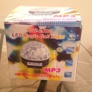 LED magic color changing ball light bluetooth